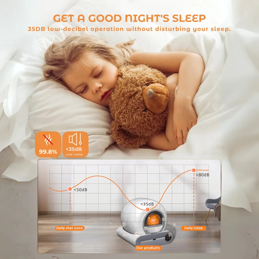 WhiskerPure Smart Self-Cleaning Litter Box