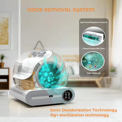 WhiskerPure Smart Self-Cleaning Litter Box