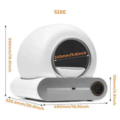 WhiskerPure Smart Self-Cleaning Litter Box