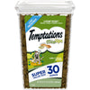 Temptations MixUps Catnip Fever Flavor Crunchy and Soft Cat Treats 30 oz. Tub