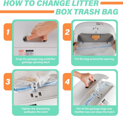 Easy Clean Cat Litter Liners
